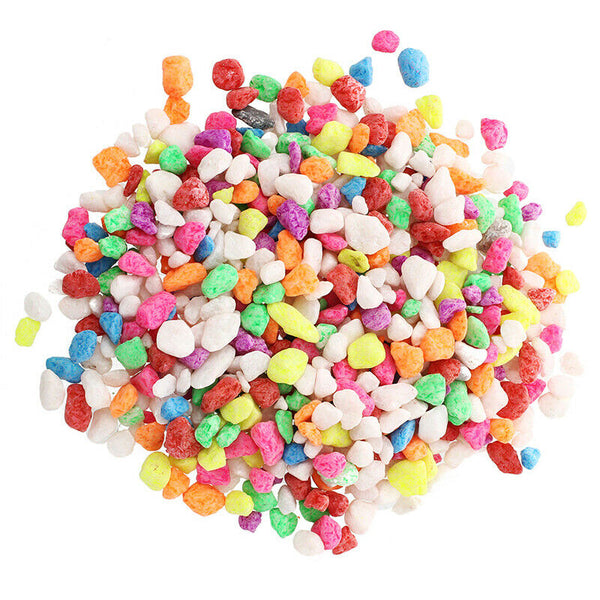 1 Pack of Colorful Aquarium Gravel Fish Tank Decoration