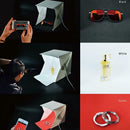 Portable Small Size Mini Lightbox Dual LED Studio Softbox for DSLR Camera
