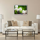 Flower Candle 5D Diamond DIY Painting Craft Kit Home Decor