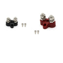 Red & Black Junction Block Power Post Insulated Terminal For Marine Boat RV