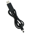 Usb dc 5v to dc 12v step up cable module converter 2.1x5.5mm male connectorJ JR