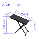 Foldable Footrest Footrest Pedal Made Of Metal, 6 Levels For Guitar Accessories