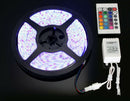 5M RGB 5050 300 LED Tape Strip light SMD 12V DC+ 44 Key IR remote controller Kit