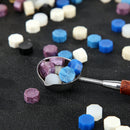 100pcs Octagon Fire Painting Pills Sealing Wax Granule Stamping Wedding Envelope