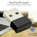 1200Mbps Mini Dual Band USB 3.0 WiFi Wireless Adapter For Laptop PC Notebook