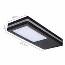 500Lm 144Led Solar Wall Light Outdoor Waterproof Garden Wall Light Solar Po