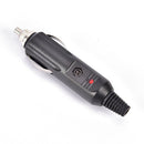 2Pcs 12V Universal Male Car Cigarette Lighter Socket Plug Connector 15A Fused TO