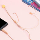 3.5mm Wired Headworn Headset Microphone Mic for Wireless Bodypack Transmitter