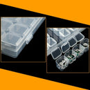 Nail 28 lattice jewelry box can be assembled demolition box nail decoration