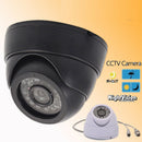 1/3"CMOS 1200TVL CCTV Dome Camera  24 IR Night Vision Security HD 3.6mm Lens