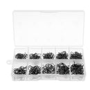 500Pcs Bass Carp Fishing Hooks Fishhook Bait Holder Kit Saltwater Freshwater