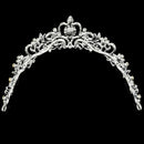 Wedding Party Bridal Bridesmaid Flower Crown Tiara+Necklace Earring Set Q6B9