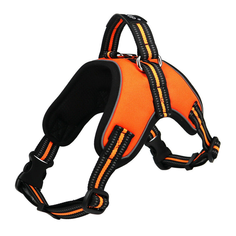 Pet Dog Puppy Harness Soft Adjustable Reflective Breathable Vest XXL