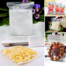 100X Plastic Zip Lock Bags 4MIL Clear Plastic Bag Reclosable Small Baggies U4I7