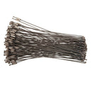 Stainless Steel 20cm Wire Keychain Cable Key Ring for Outdoor (100pcs) A