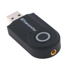 Wireless Bluetooth V4.0 Transmitter 3.5mm Audio Cable Adapter TV AV Ca OZ