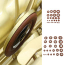 1 Set/26 Pcs Alto Saxophone Pads Sax Replacements Part DIY