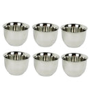 6 Pcs Mini 1.7oz Stainless Coffee Mug Tea Cup Insulated Double Wall Tumbler
