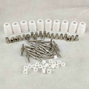 70Pcs Plasma Cutting Torch Consumable Cutting Extended Long Shield Cup Swir