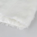 Elegant Long Hair Faux Fur Wedding Shawl Stoles Wraps Cape for Women Beige A