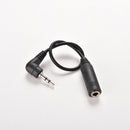 2.5mm Male Plug to 3.5mm Female Jack Stereo AUX Audio TRS Adapter ConverterJ Kw