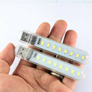 Mini Bright 8 LED Night White Light USB Lamp for PC Laptop Computer Reading