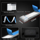 2PCS 30cm Switchback Car Flexible LED Strip Light DRL Flowing Turn Signal Lamp3C
