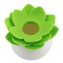 Hot Chic Lotus Flower Cotton Bud Holder Toothpick Case Cotton Swab Box Home V4V4