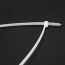 10X Extra Long 76Cm Cable Ties White Zip Wraps