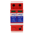2P 20KA-40KA 220V AC SPD Surge Protector Protective Voltage Arrester Device Red