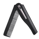 2pcs Travel Men Women Folding Pocket Clip Hair Comb Beard Moustache Portable New