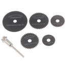22/25/32/35/44 HSS Saw Blades For Metal Rotary Tool Cutting Discs Wheel+1Mandr_
