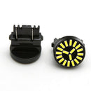 2x Universal 3157 LED Bulbs White 4014 SMD Driving Daytime Running Light DRL New