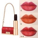 Fashionable Style Women Chain Bag With Three-color Velvet Matte Lipstick Makeup