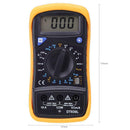 DT830 Digital Backlight LCD Multimeter AC/DC Voltmeter Resistance Tester A