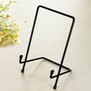 Metal Easel Bowl Plate Art Photo Picture Frame Holder Book Display Rack_M
