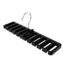 10 grid Storage Rack Tie Belt Scarf Rack Organizer Closet Wardrobe Space Sa