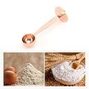 1 pcs Coffee Press w/ Measuring Scoop Barista Handling Tool Stainless Steel