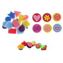 30x Mixed Painting Sponge Stamp Toddlers Kids Foam Painting Stamping Toys
