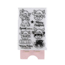 Christmas deer Transparent Silicone Clear Stamp Scrapbook EmbossingAlbumDecorGG