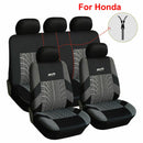 Universal Front Bucket Car Seat Cover Leather Seat Protection Accessories X2
