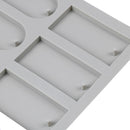 silicone diy candles aroma wax tablets mould chocolate fondant cake soap mold!j