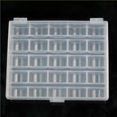25X Bobbins Case Spools Empty Organizer Bobbin Storager Sewing Machine