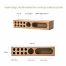 Office Supplies Desktop Storage Box Stationery Solid Wood Pen Holders,Mobil X6H1