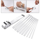 10Pcs Bracelet Blank Bangle w/Bending Bar Kit DIY Bracelet Jewellery Making