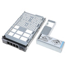 Dell sas hybrid carrier R710 R720 R510 3.5" tray 2.5" adapter 9W8C4 F238F FT
