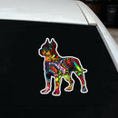 2x Graffiti Pitbull PVC Car Styling Stickers Vinyl DecalsÃ‚Â Automobile Decoration