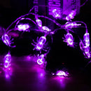 6pcs Battery Powered Lamp DIY 6m 40 LED String Light Halloween Decor