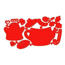 Teapot+Snowman DIY Cutting Die Stencil Scrapbook Album SALE Embossing Card