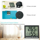 Household Digital Thermometer Hygrometer Temperature Humidity Meter Alarm C X7V1